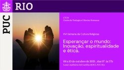 PUC-Rio realiza XVI Semana da Cultura Religiosa sobre inovação, espiritualidade e ética.