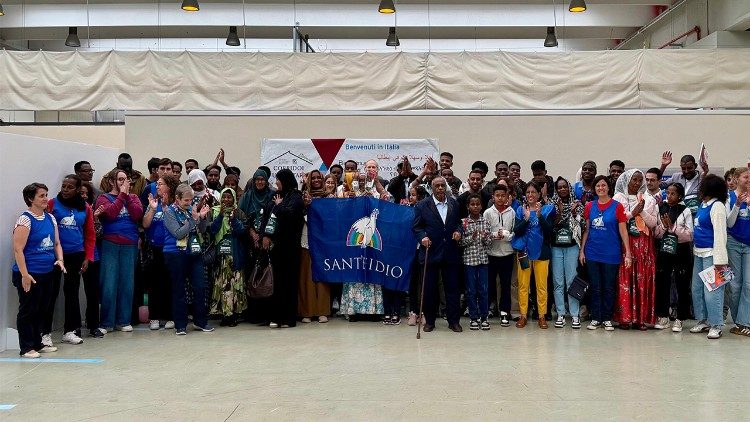 Jubileu dos migrantes: 44 refugiados da Etiópia graças aos corredores humanitários