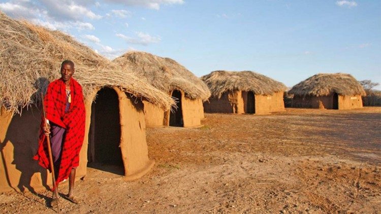 Một ngôi làng Masai