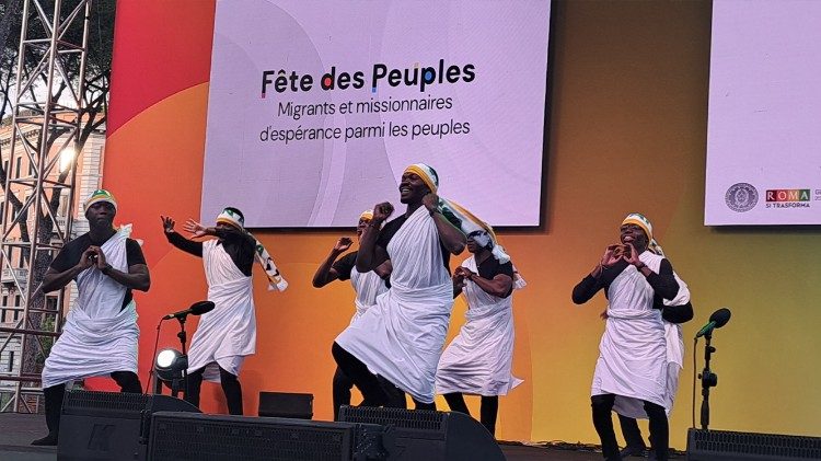 Fête des peuples à l'occasion de la clôture du Jubilé du monde missionnaire et du Jubilé des migrants, dimanche 5 octobre 2025.