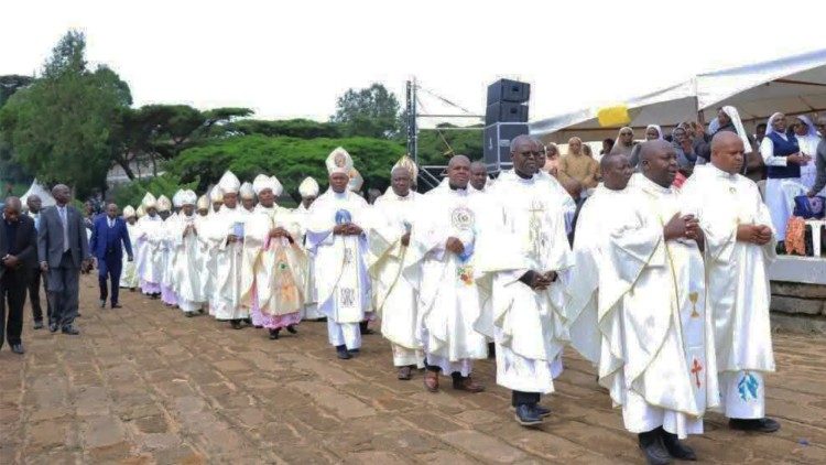 Coming together to pray for the country and especially the youth the church of today