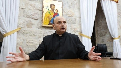 Padre Romanelli: El Papa reza por la paz en Gaza