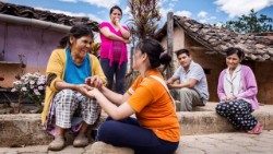 Visiting families in the rural communities of the Pichincha area