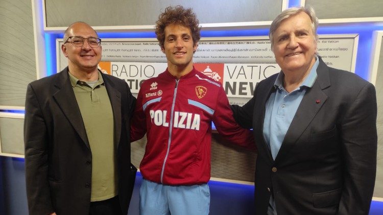 Valerio Cuomo con Mattei e La Vella