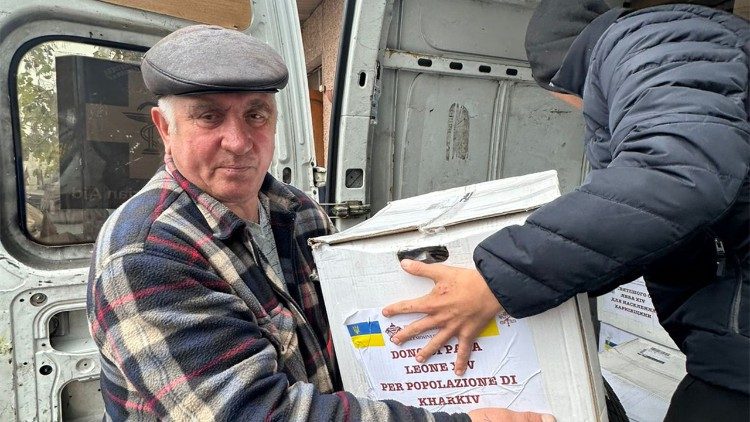 Aid is delivered to Ukraine