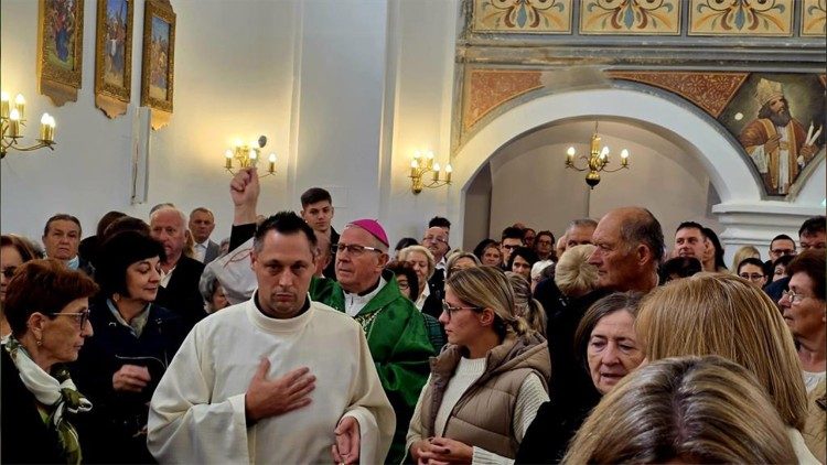 Blagoslov crkve sv. Jelene Križarice u Zaboku