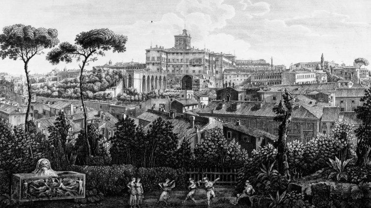 Изглед към Квиринала