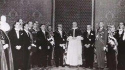 Пий XII в Квиринала