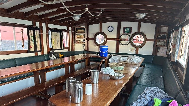 Su una nave tutti hanno un compito preciso. 