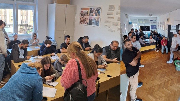 Polaznici tečajeva hrvatskoga jezika u JRS-u