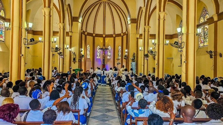 Sé Catedral da Beira (Moçambique), no jubileu dos professores da arquidiocese