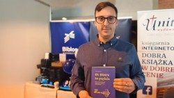 2025.10.16 Paweł Głowacki podczas tegorocznych Targów Wydawców Katolickich 