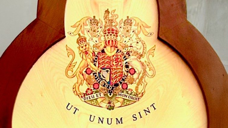 Un dettaglio dello scranno