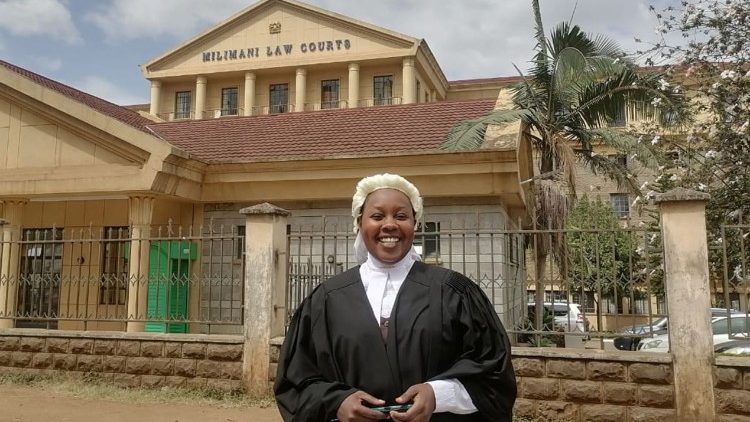 Sister Immaculate Muthoni, a member of the Little Sisters of Saint Francis (LOSSF), attorney of the High Court of Kenya