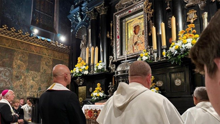 Polonijne czuwanie na Jasnej Górze (archiwum ks. Marka Grygla)