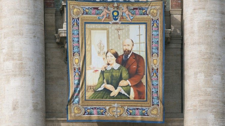 Šventieji Zelija ir Liudvikas Martenai, kanonizacijos atvaizdas (2015 m.)