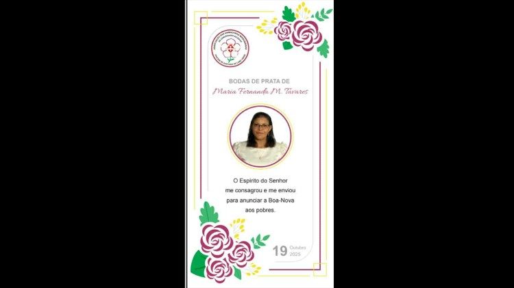 Maria Fernanda Tavares - comemora 25 anos de consagração