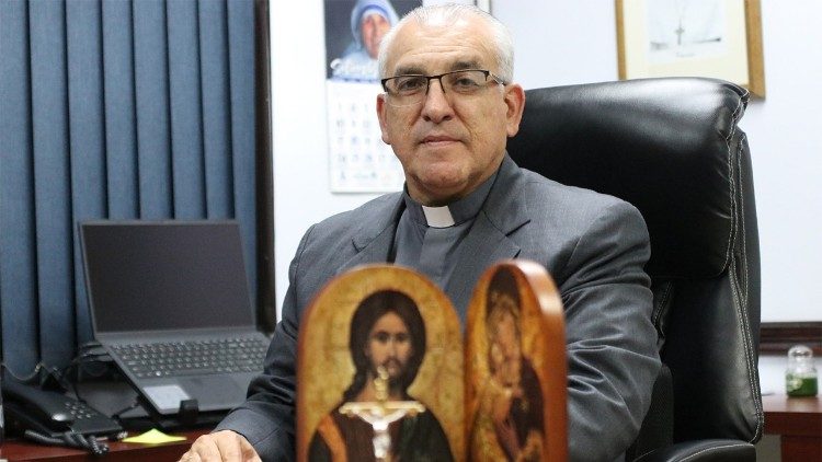 Padre Mario Segura Bonilla, secretario adjunto y vocero de la Conferencia Episcopal de Costa Rica
