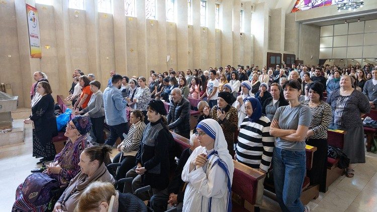 Azərbaycanda "missio sui iuris"-in 25 illiyinə həsr olunmuş Müqəddəs Messa