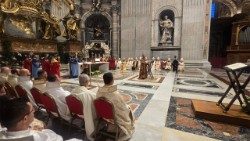 Missa em ação de graças na Basílica Vaticana pela canonização do mártir Inácio Maloyan  