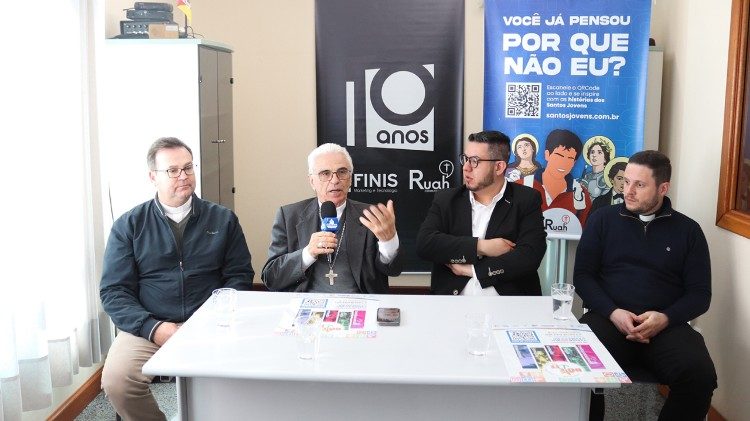 O lançamento do site em Farroupilha em 9 de outubro