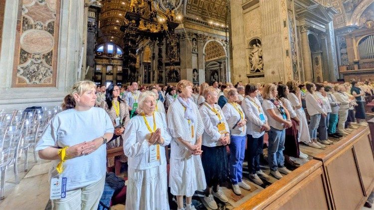 Падчас Імшы для беларусаў у ватыканскай базіліцы