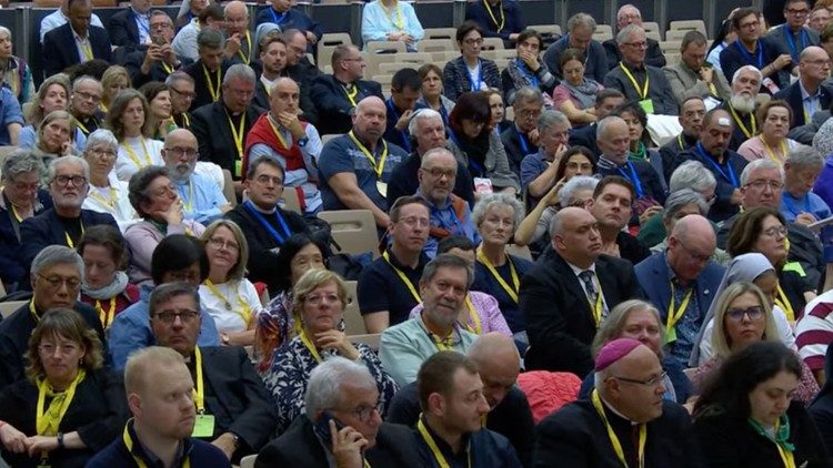 2025.10.25 equipe sinodali in Aula Paolo VI