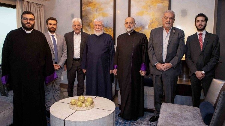 Վեհափառ Հայրապետը ընդունեց Քրիստոնէական զօրակցութեան միջազգային կազմակերպութեան նախագահը