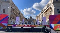 2025.10.27 L'apertura del Giubileo del mondo educativo, tra Piazza Pia e l'Auditorium della Conciliazione