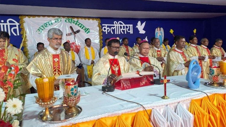 2025.10.28झारखंड के जारंगडीह स्थित ढोरी माता तीर्थालय में ढोरी माता का 69वां वार्षिक समारोह 