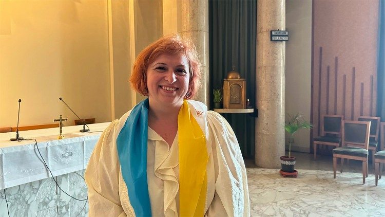 п. Наталія в каплиці Радіо Ватикану