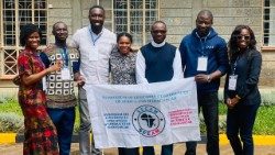 Some of the young people who attended the SECAM seminar in Nairobi