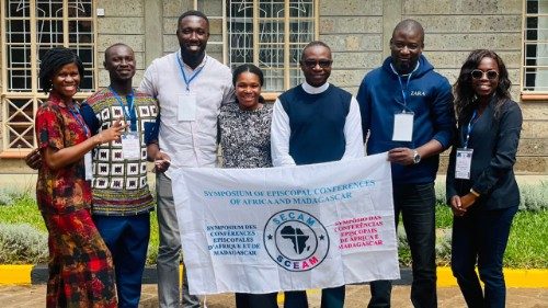 Some of the young people who attended the SECAM seminar in Nairobi