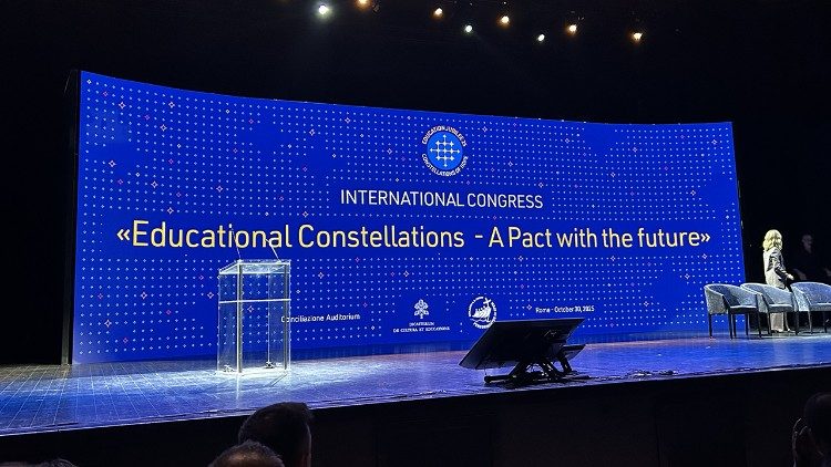 Il palco del congresso