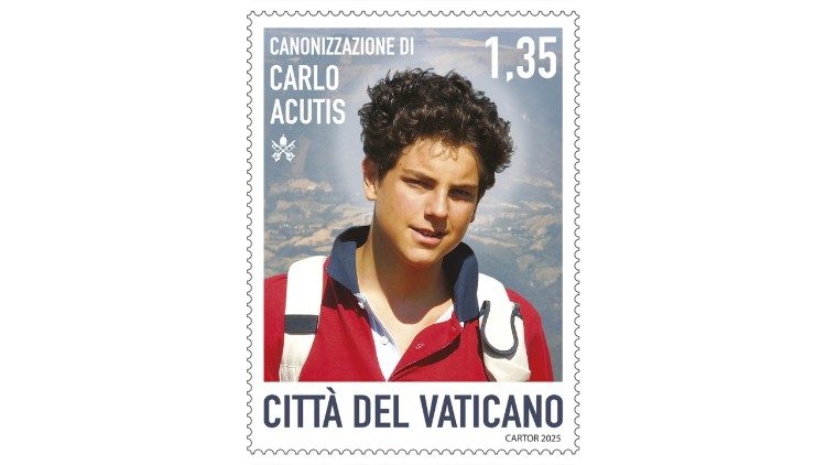 Il francobollo dedicato a Carlo Acutis