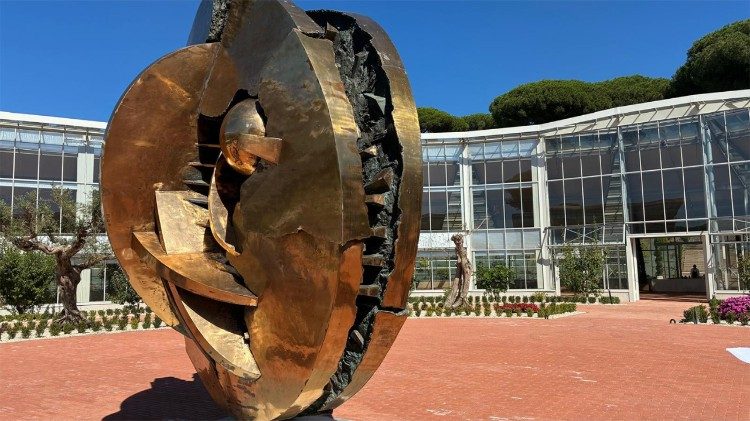Une vue des jardins à ''Borgo Laudato'' Si'