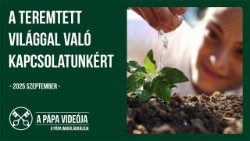 2025.09.03 copertina ungherese video del Papa intenzione di settembre