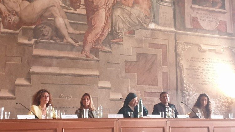 Un momento dell'inaugurazione