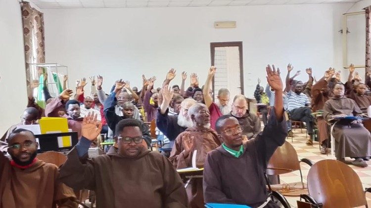 Durante o III Capítulo Ordinário da Província dos Frades Capuchinhos ...