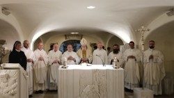 The Nordic Bishops celebrated Mass in the crypt under St. Peter's Basilica