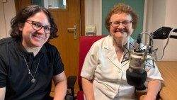 Irmã Rosa Ramalho e irmã Helena Corazza.