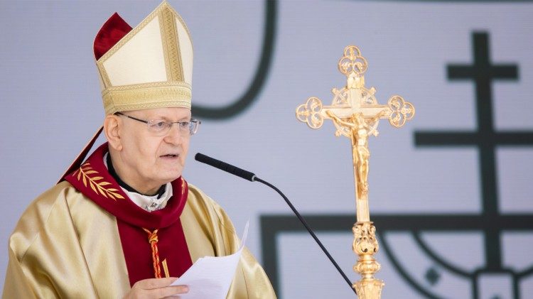 Erdő Péter bíboros-érsek végezte a szertartást 