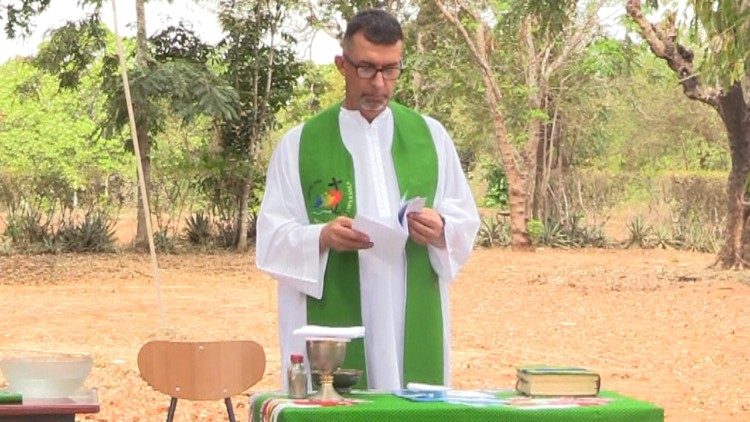 Padre Máximo Robol, responsável pelo Círculo Laudato Si em Nampula