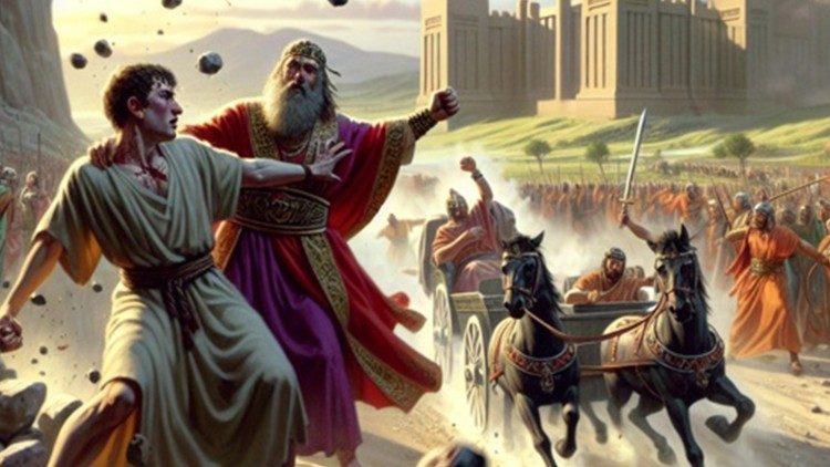 கல்லால் ஏறியப்பட்ட அதோராம் 