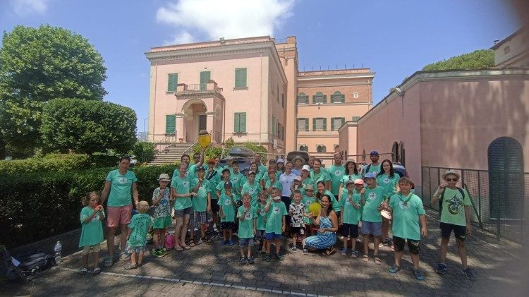 Spoločenstvo rodín na púti v Ríme