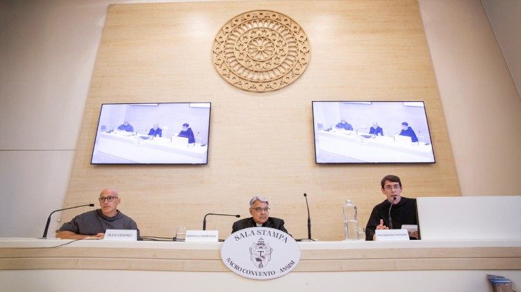 Presentación del libro en Asís, el miércoles 10 de septiembre de 2025.
