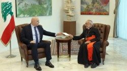 Մինասեան Պատրիարքը եւ Լիբանանի Նախագահը