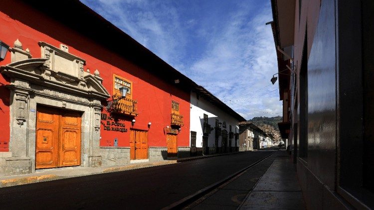 Casona colonial en el centro de Cajamarca