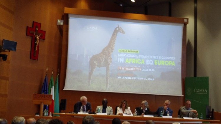 Conférence pour le lancement du ''Lumsa University Africa Center''.