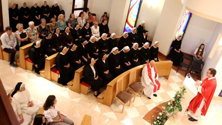 Misa zahvalnica u kapeli sestara milosrdnica u Splitu